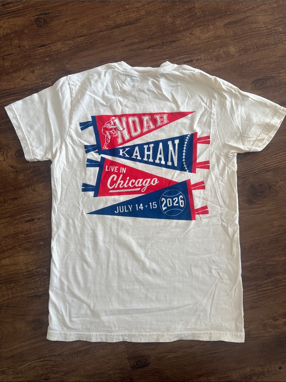 Noah Kahan limited edition Chicago concert shirt